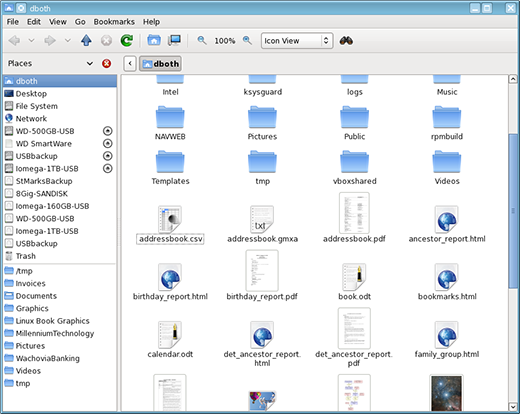 Linux file management