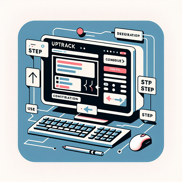 a computer terminal configuring Ksplice Uptrack with user prompts