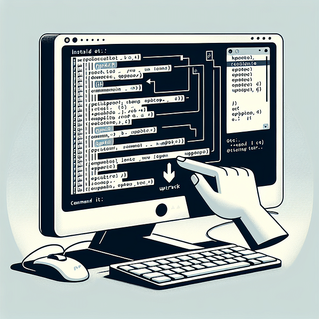a computer terminal installing Ksplice Uptrack with yum