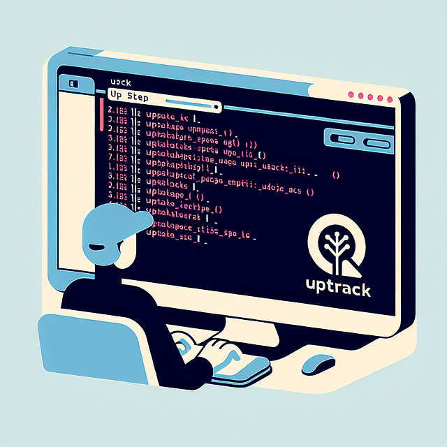 terminal window with Ksplice Uptrack installation process