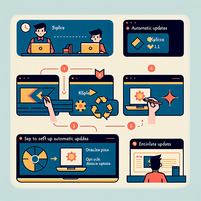 setting up automatic updates in Ksplice on Oracle Linux