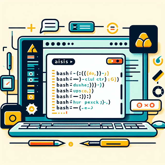 text editor open on Linux with code for bash aliases