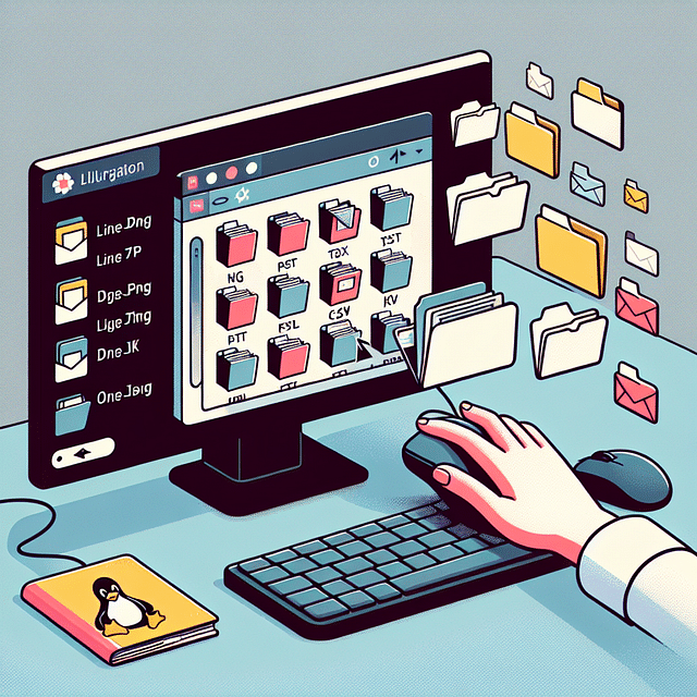 organizing files in a Linux directory