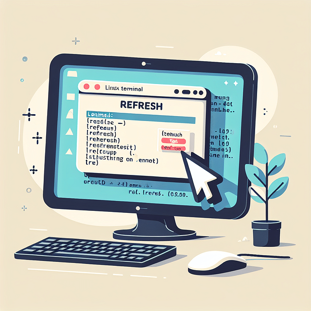 refreshing the Linux terminal