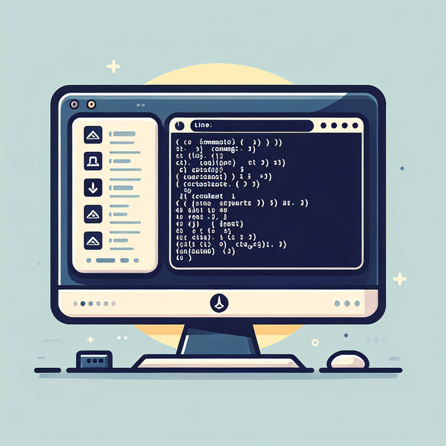 Screenshot of installing software on Linux using command line