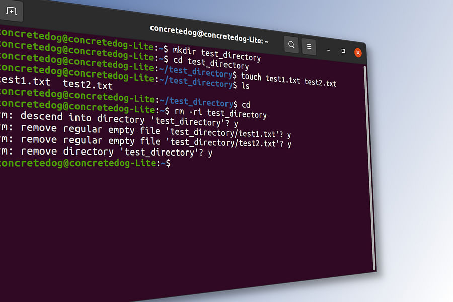 Linux terminal chmod command