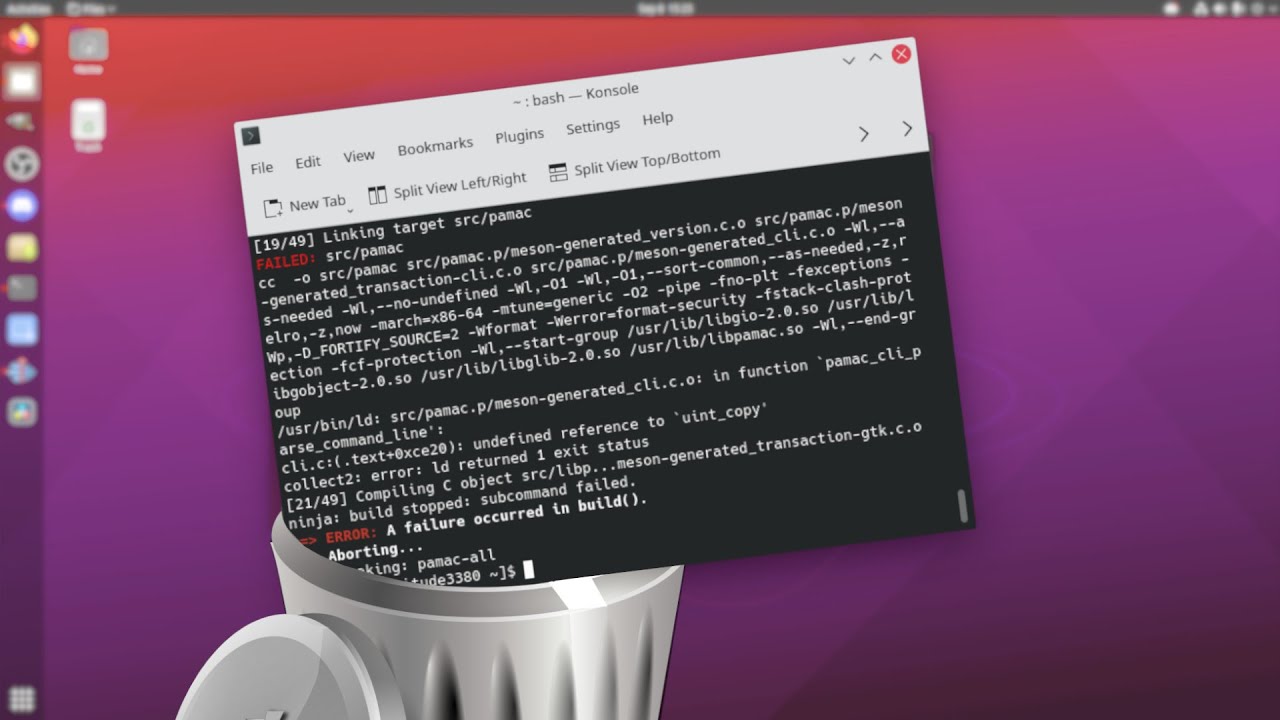 Linux terminal exit command
