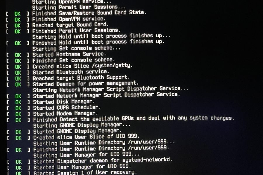 system update command linux