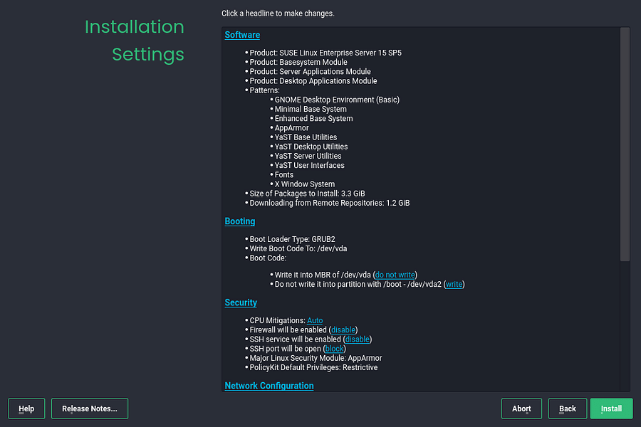 Linux server firewall